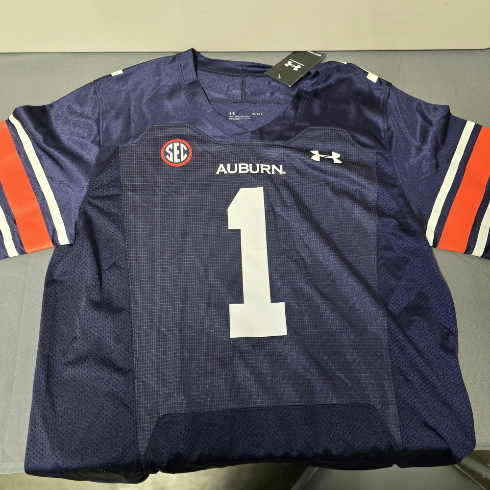 Under Armour Men's Navy Auburn Shirt